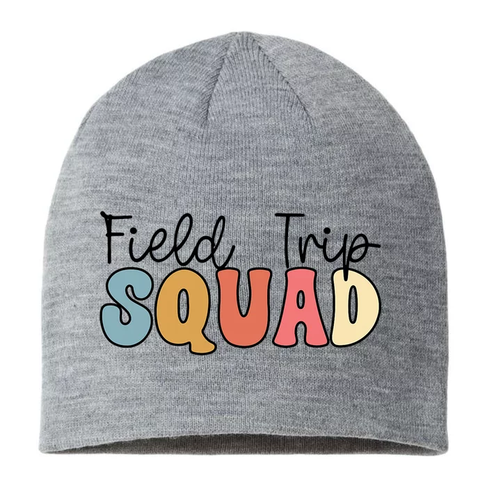 Field Trip squad leopard field day games kindergarten 8 1/2in Sustainable Knit Beanie