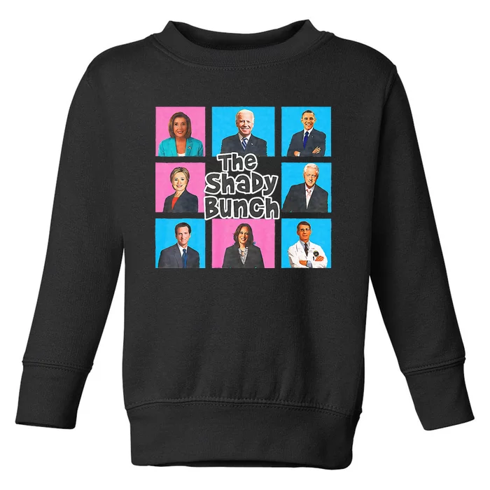 Funny The Shady Bunch 2024 Toddler Sweatshirt