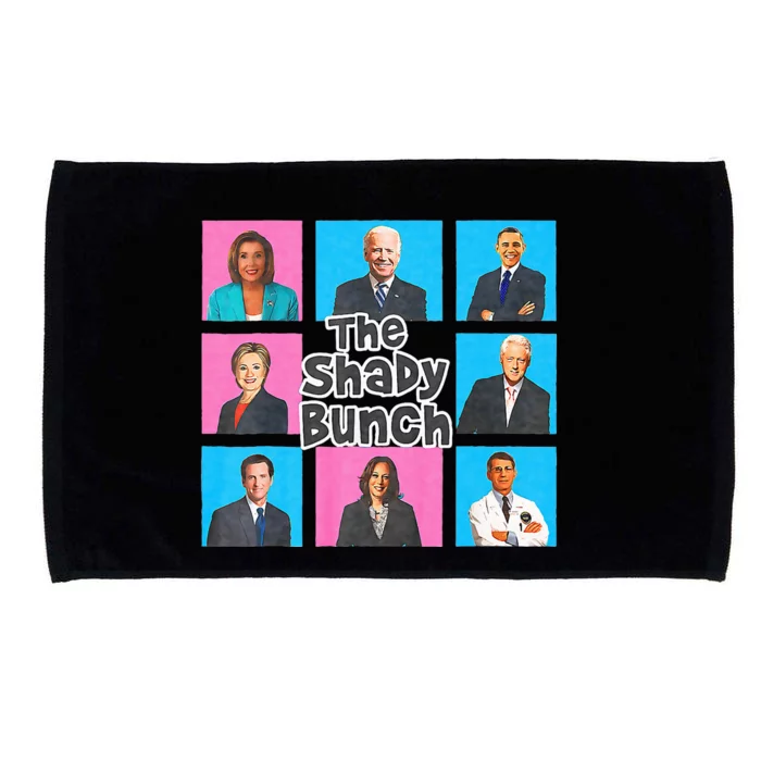 Funny The Shady Bunch 2024 Microfiber Hand Towel