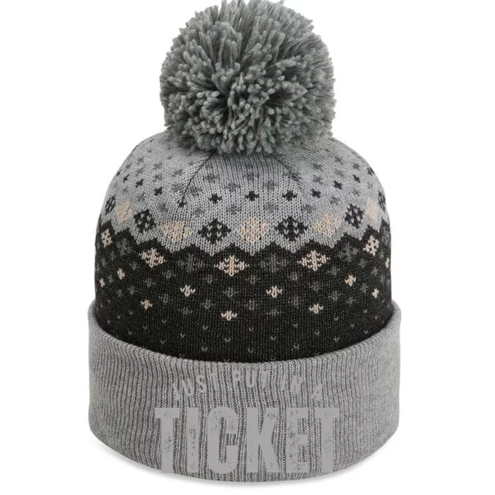 Funny Tech Support Just Put In A Ticket The Baniff Cuffed Pom Beanie