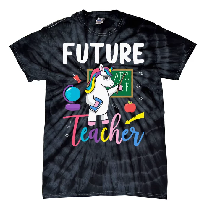 Future Teacher School Teacher Female Tie-Dye T-Shirt