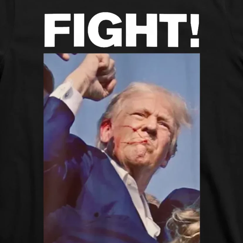 Fight! Trump Shot Trump Rally T-Shirt