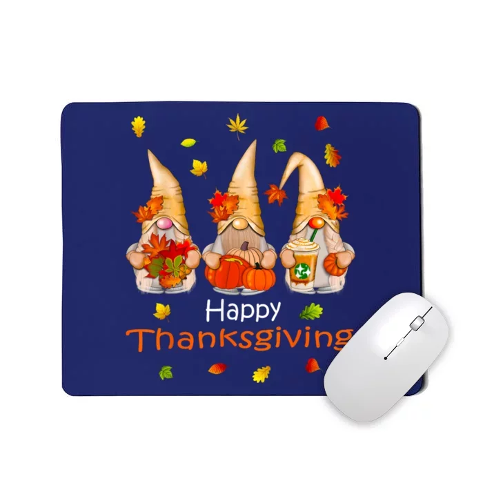 Funny Thanksgiving Shirts Gnome Gnomies Lover Mousepad