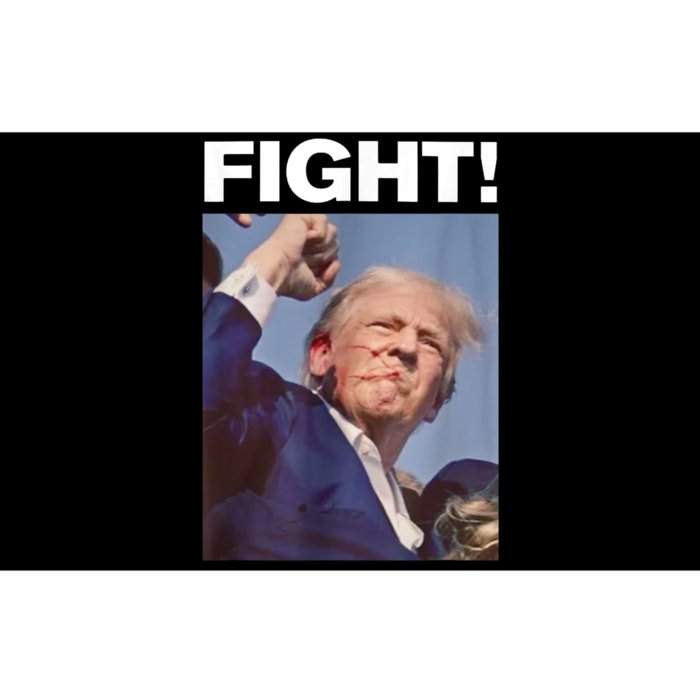 Fight! Trump Shot Trump Rally Gift Bumper Sticker