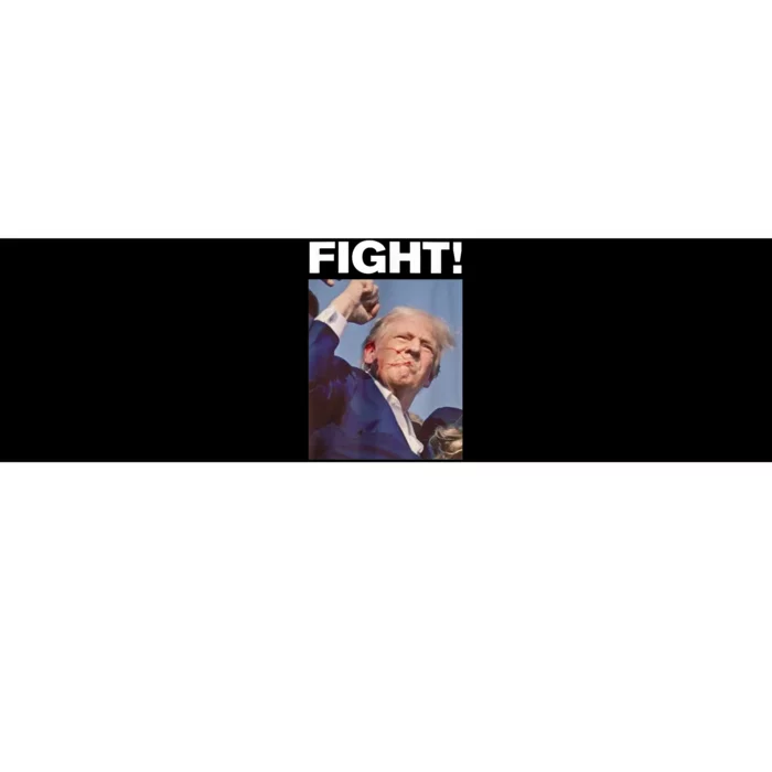 Fight! Trump Shot Trump Rally Gift Bumper Sticker