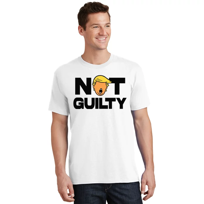 Free Trump Support Trump Trump Not Guilty T-Shirt