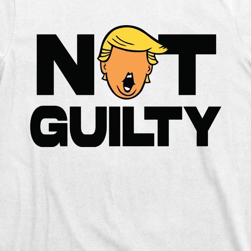 Free Trump Support Trump Trump Not Guilty T-Shirt