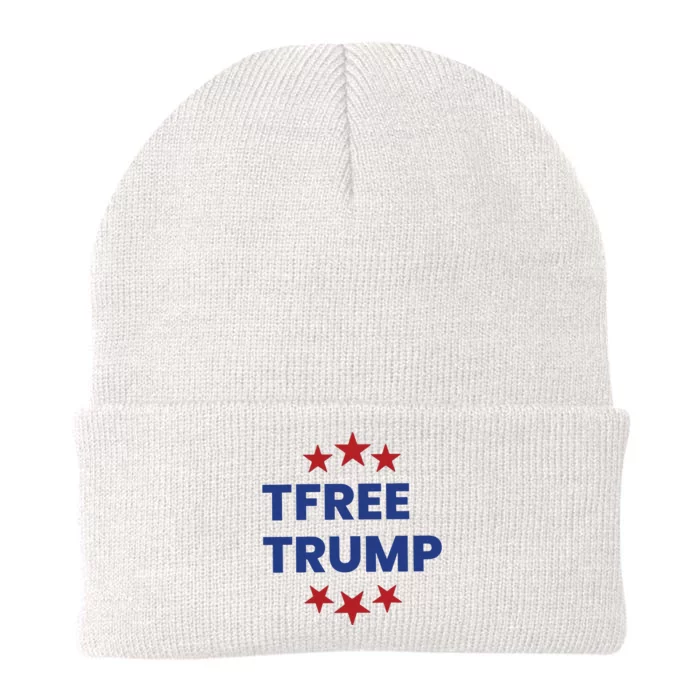 Free Trump Support Trump Trump Not Guilty Knit Cap Winter Beanie