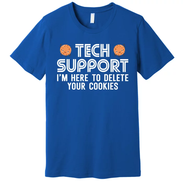 Funny Tech Support Geek Nerd Gift It Helpdesk Computer Geeks Gift Premium T-Shirt