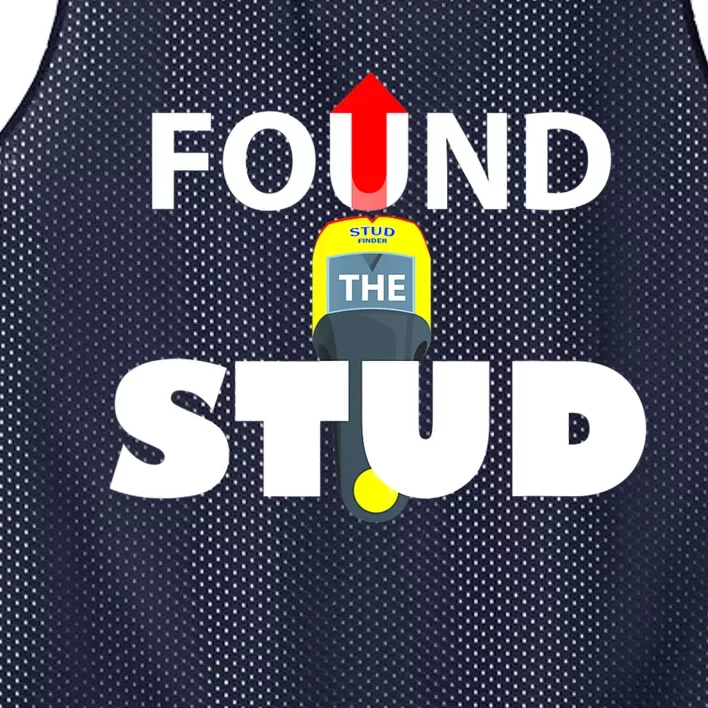 FOUND THE STUD FUNNY Mesh Reversible Basketball Jersey Tank