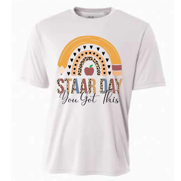 Funny Test STAAR Day Mode On Teacher Testing Ideas School Cooling Performance Crew T-Shirt