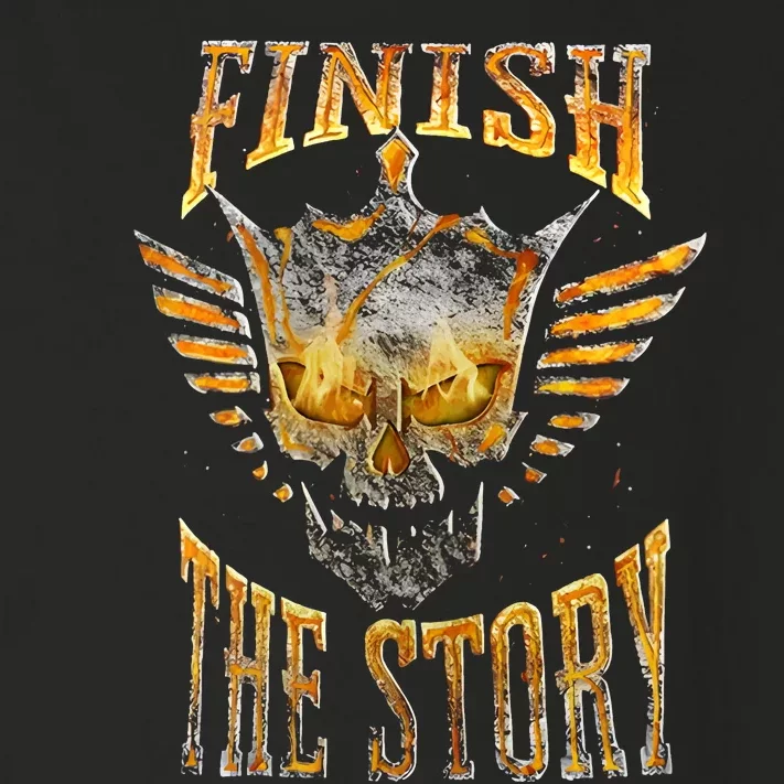 Finish The Story Smelting Toddler Long Sleeve Shirt