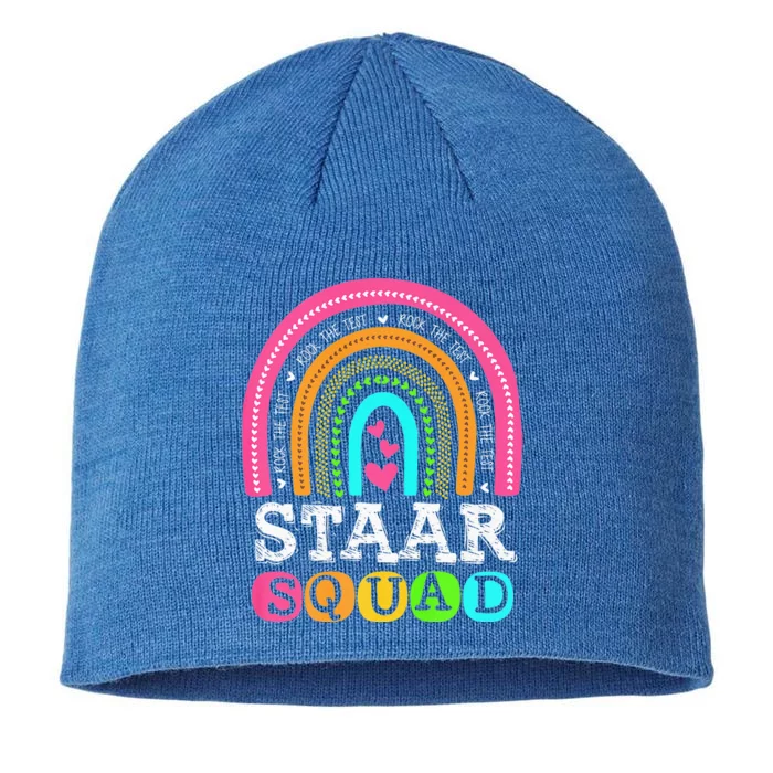 Funny Test STAAR Day Mode On Teacher Testing Ideas School 8 1/2in Sustainable Knit Beanie