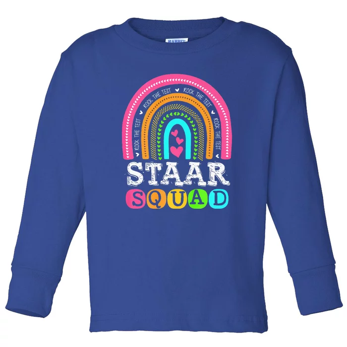 Funny Test STAAR Day Mode On Teacher Testing Ideas School Toddler Long Sleeve Shirt