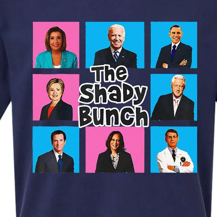 Funny The Shady Bunch 2024 Gift Sueded Cloud Jersey T-Shirt