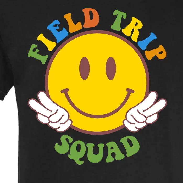 Field Trip Squad Smiley Face School Garment-Dyed Heavyweight T-Shirt