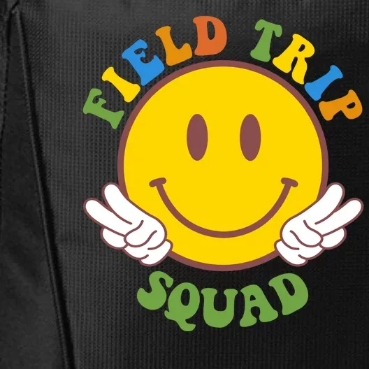 Field Trip Squad Smiley Face School City Backpack