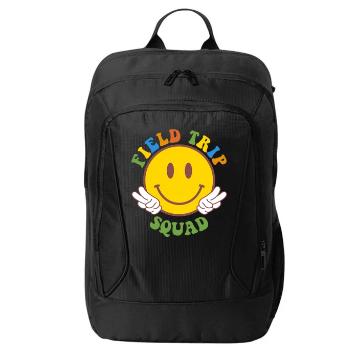 Field Trip Squad Smiley Face School City Backpack