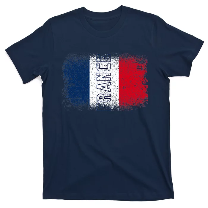 France Team Sports Soccer French Flag Jersey T-Shirt