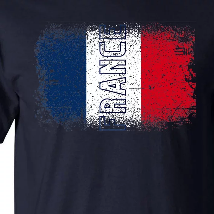 France Team Sports Soccer French Flag Jersey Tall T-Shirt