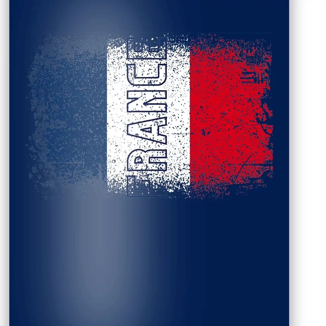 France Team Sports Soccer French Flag Jersey Poster