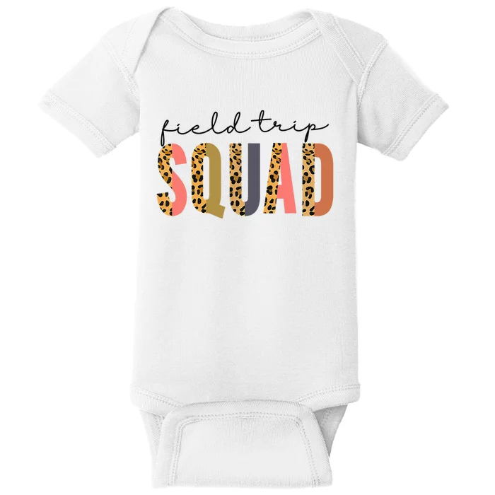 Field Trip Squad Leopard Field Day Games Kindergarten Baby Bodysuit