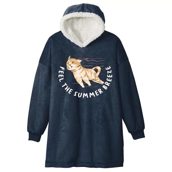 Feel The Summer Breeze Hooded Wearable Blanket