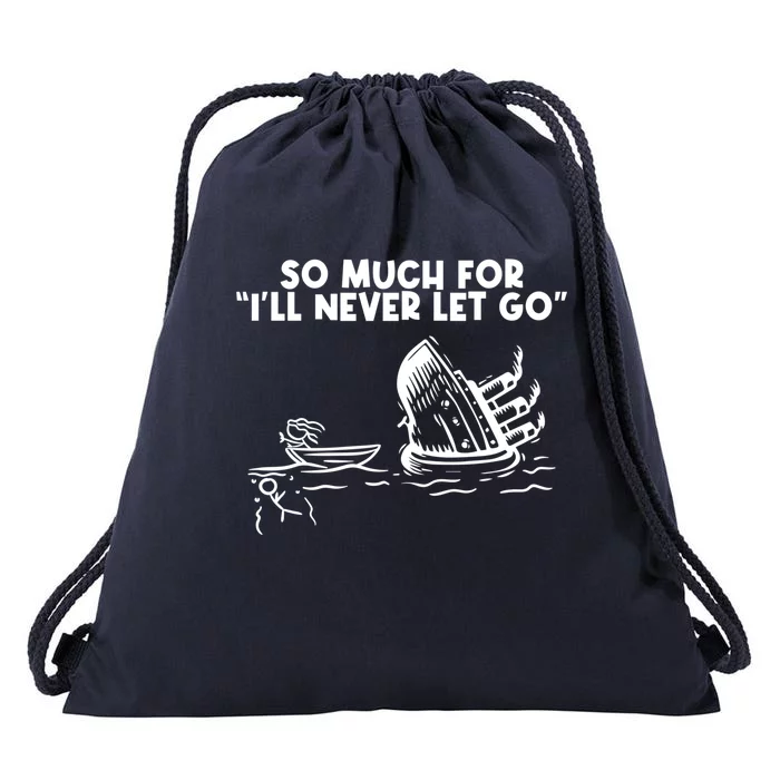 Funny Titanic Swim Team 1912 Funny Gift Swimming History Lovers Gift Drawstring Bag