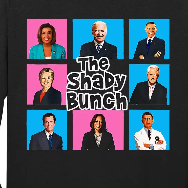 Funny The Shady Bunch 2024 Tall Long Sleeve T-Shirt