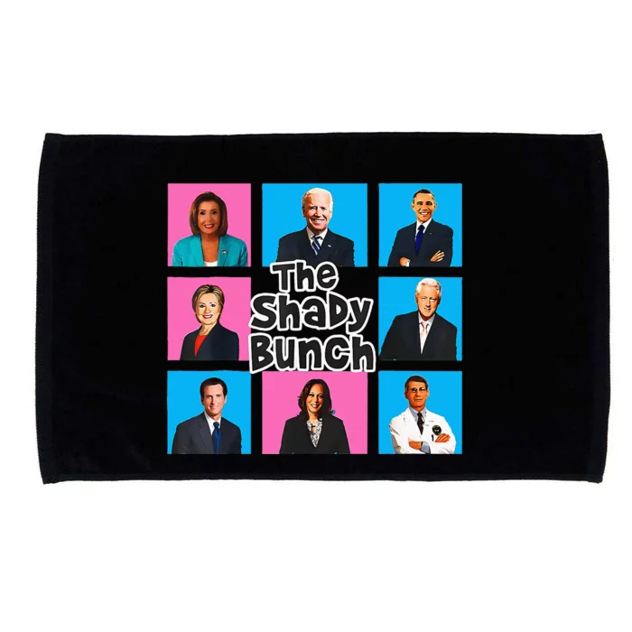 Funny The Shady Bunch 2024 Microfiber Hand Towel