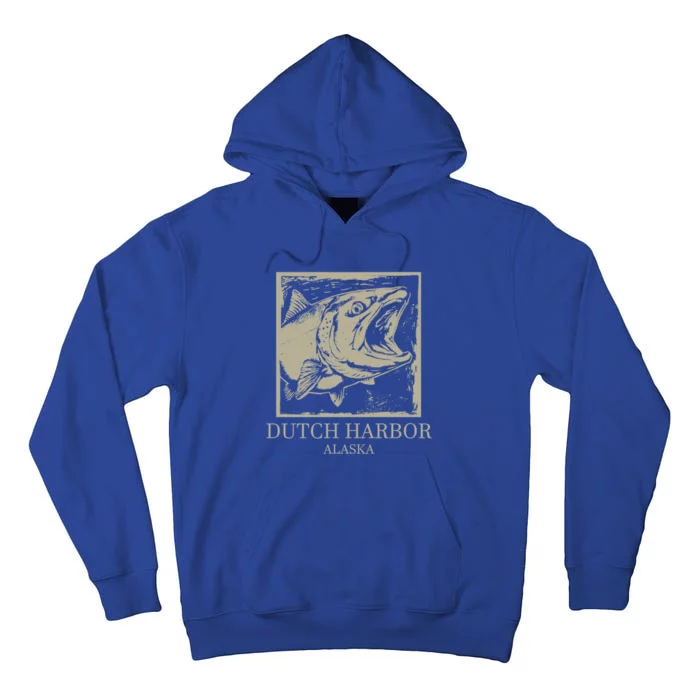 Fishing Town Souvenir Dutch Harbor Alaska Cool Gift Tall Hoodie