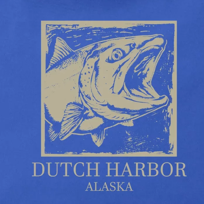 Fishing Town Souvenir Dutch Harbor Alaska Cool Gift Zip Tote Bag