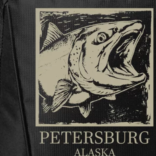 Fishing Town Souvenir Petersburg Alaska Gift City Backpack