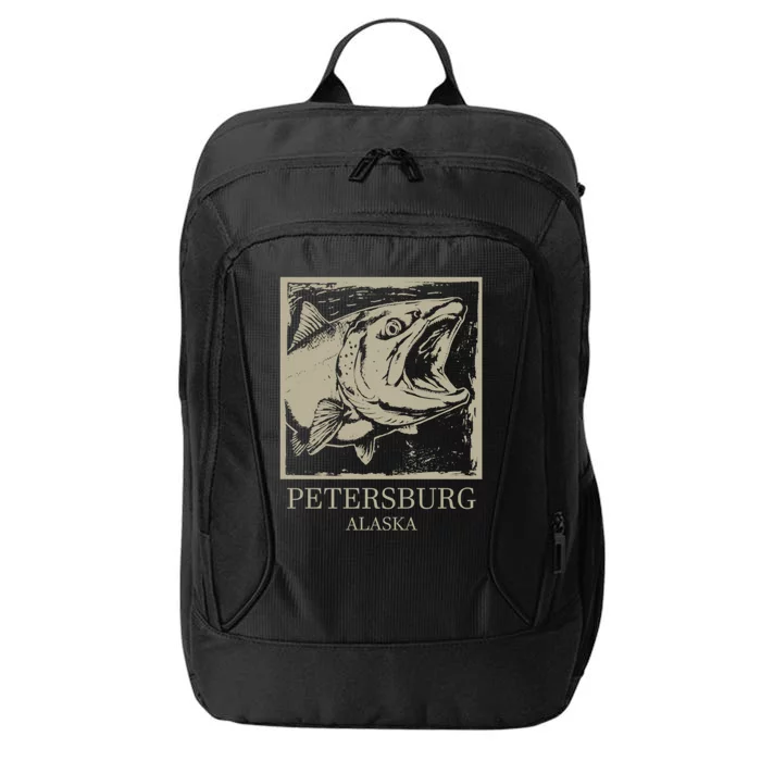 Fishing Town Souvenir Petersburg Alaska Gift City Backpack