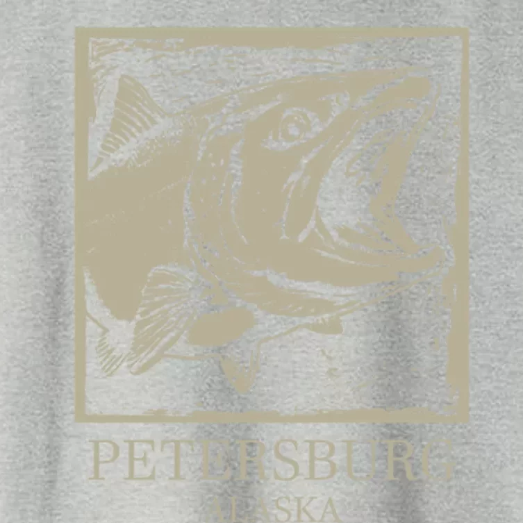 Fishing Town Souvenir Petersburg Alaska Gift Women's Crop Top Tee