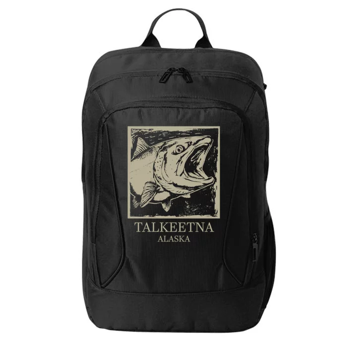 Fishing Town Souvenir Talkeetna Alaska Gift City Backpack