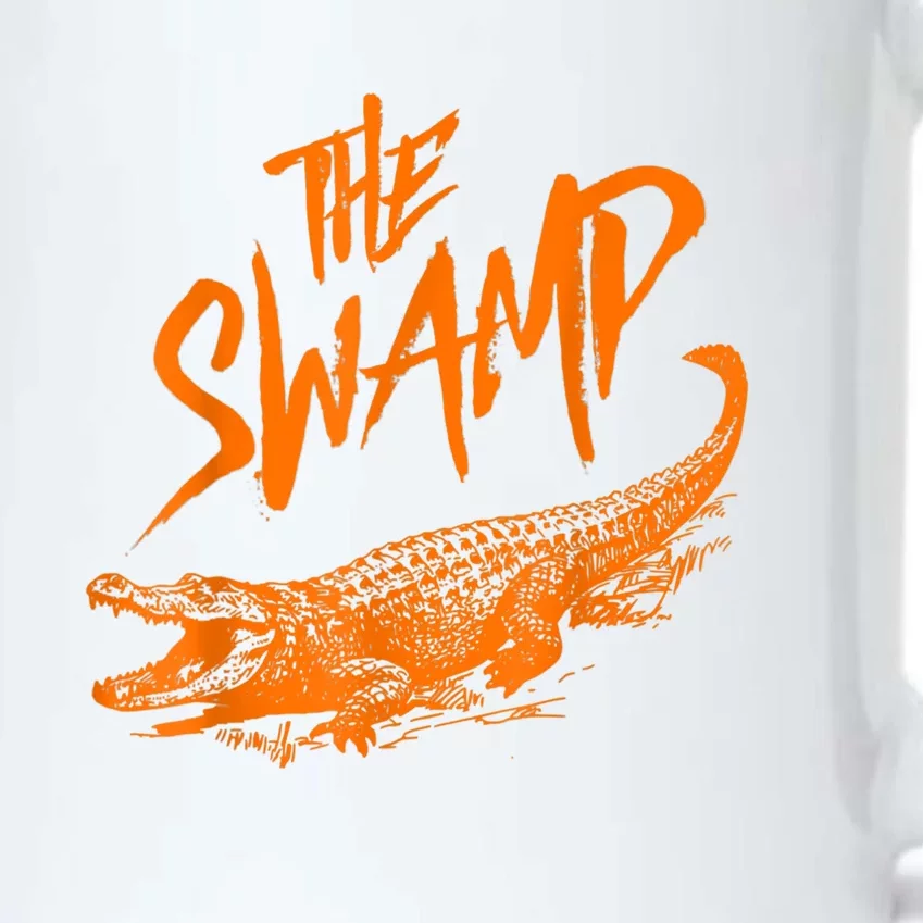 Florida The Swamp Gator Black Color Changing Mug