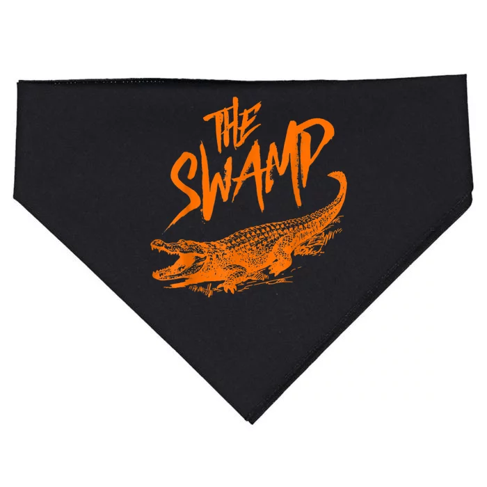 Florida The Swamp Gator USA-Made Doggie Bandana