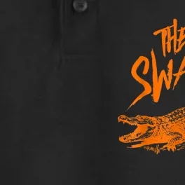 Florida The Swamp Gator Dry Zone Grid Performance Polo