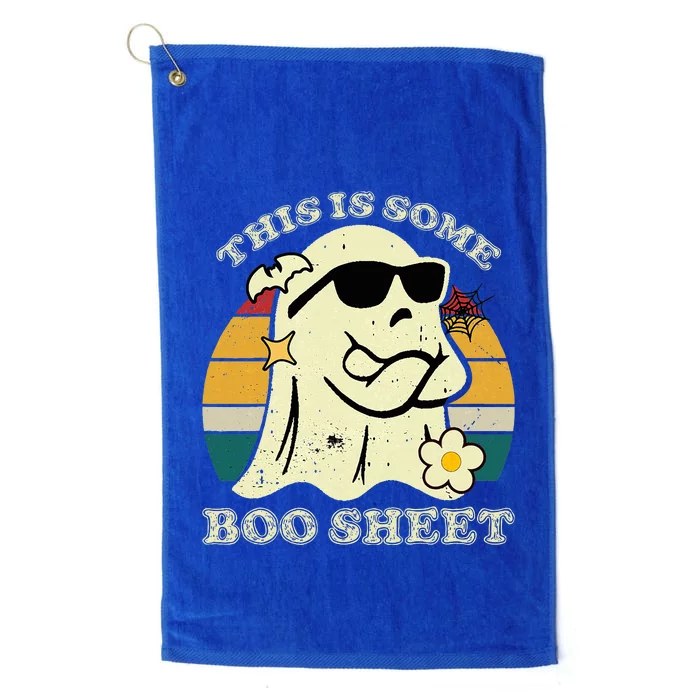 Funny this some boo sheet Halloween Boo Ghost Costume Platinum Collection Golf Towel