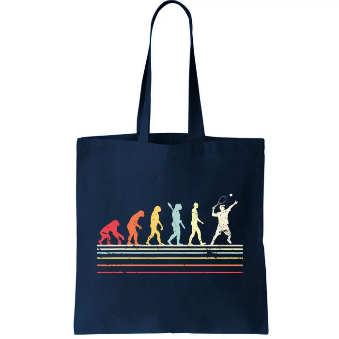 Funny Tennis Shirts Retro Style Tote Bag