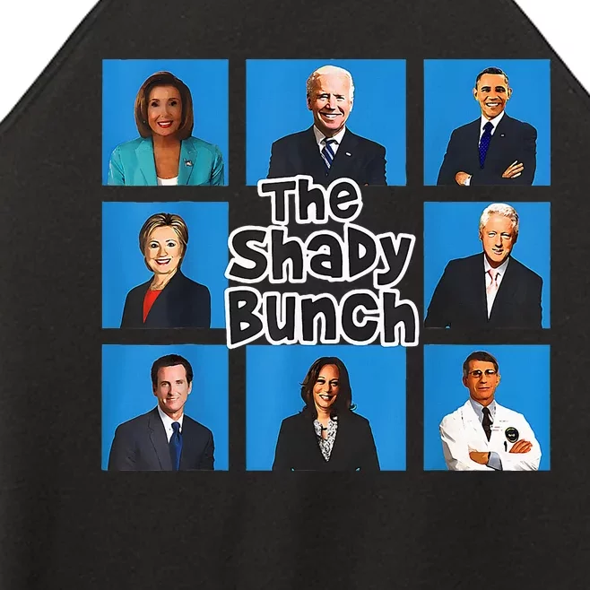 Funny The Shady Bunch 2024 Women’s Perfect Tri Rocker Tank