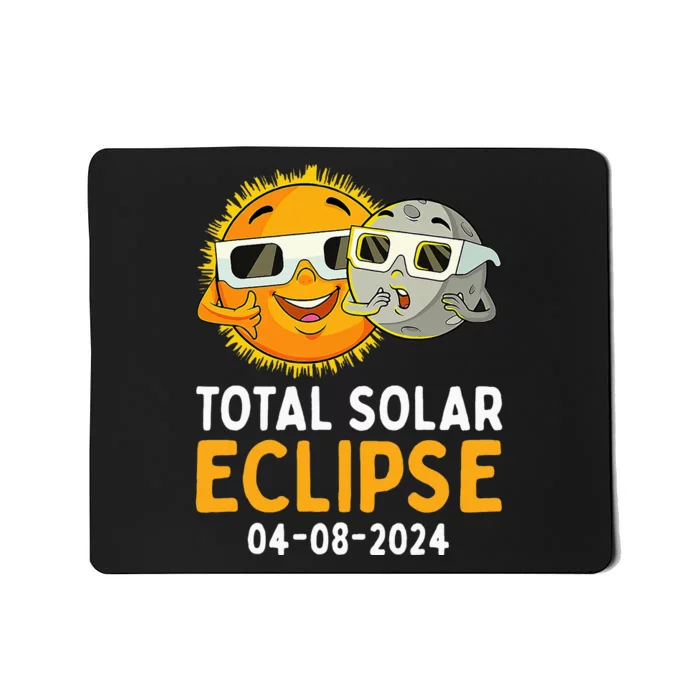 Funny Total Solar Eclipse April 8 2024 Mousepad