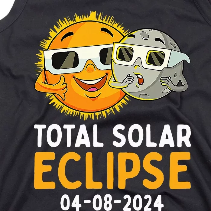 Funny Total Solar Eclipse April 8 2024 Tank Top