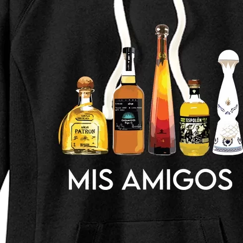 Funny Trendy Sarcastic Alcohol Amigos Tequila Women Women's Fleece Hoodie