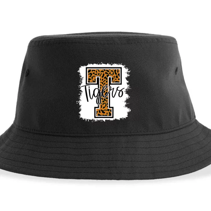 Football Tigers School Sports Fan Team Spirit Sustainable Bucket Hat