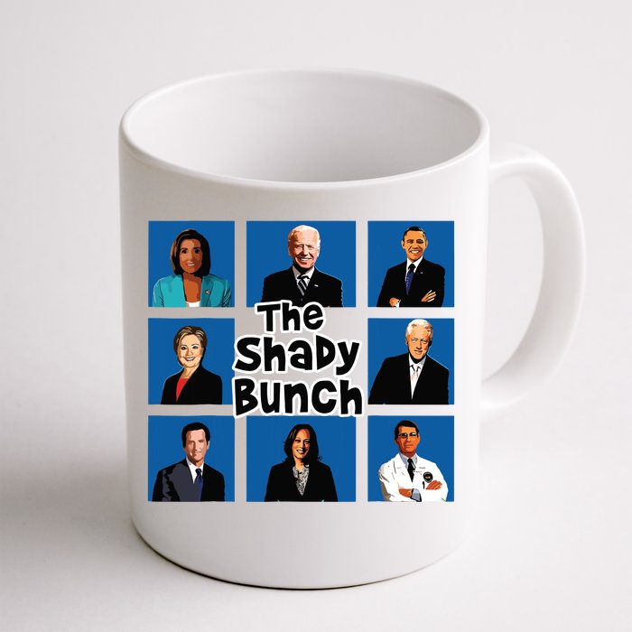 Funny The Shady Bunch 2024 Front & Back Coffee Mug