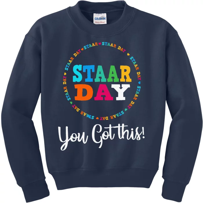 Funny Test STAAR Day Mode On Teacher Testing Ideas School Funny Kids Sweatshirt