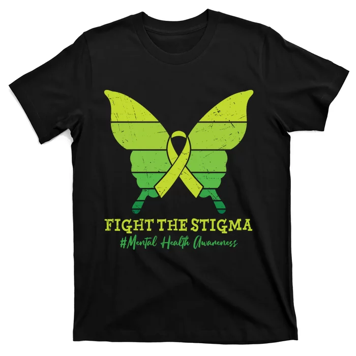 Fight The Stigma Mental Health Awareness T-Shirt