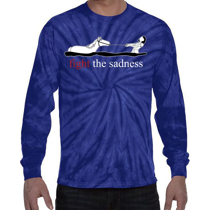 Fight The Sadness Artax Tie-Dye Long Sleeve Shirt